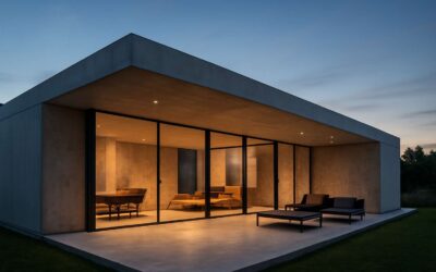 Bold, modern living with concrete slab house design for durable, stylish homes.