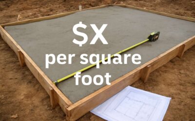 Smart budgeting: concrete slab price per square foot explained.