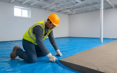 Protect Floors with a concrete slab moisture barrier, your best defense against damp.