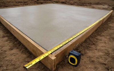 Mastering concrete slab dimensions: a practical guide for builders