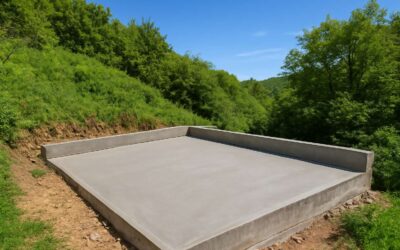 Mastering concrete slab on a slope: tips for stability and safety