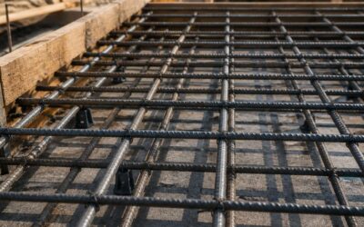 Steel for concrete slab: key to strong, durable foundations.